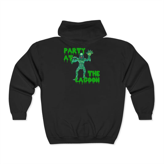 Party at the Lagoon Unisex Heavy Blend™ Full Zip Hooded Sweatshirt