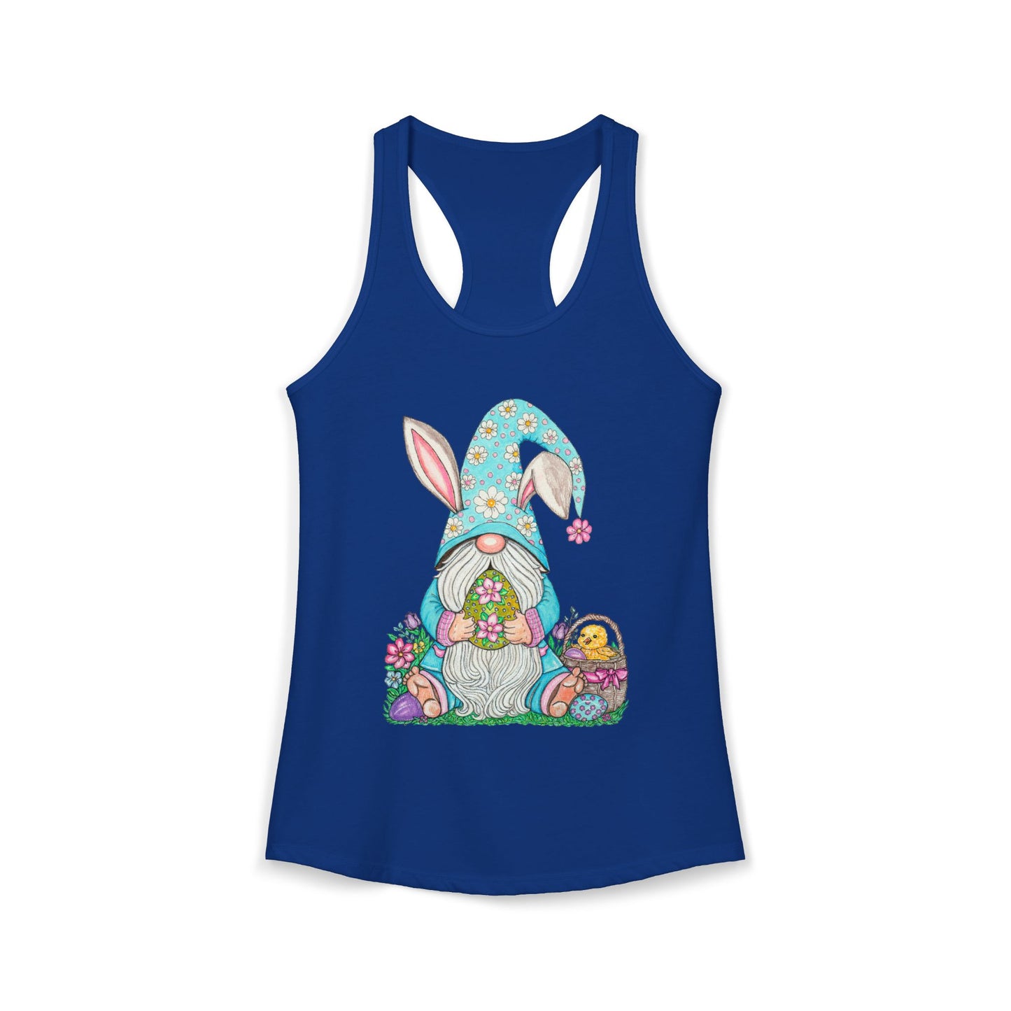 Easter Gnome Women's Ideal Racerback Tank