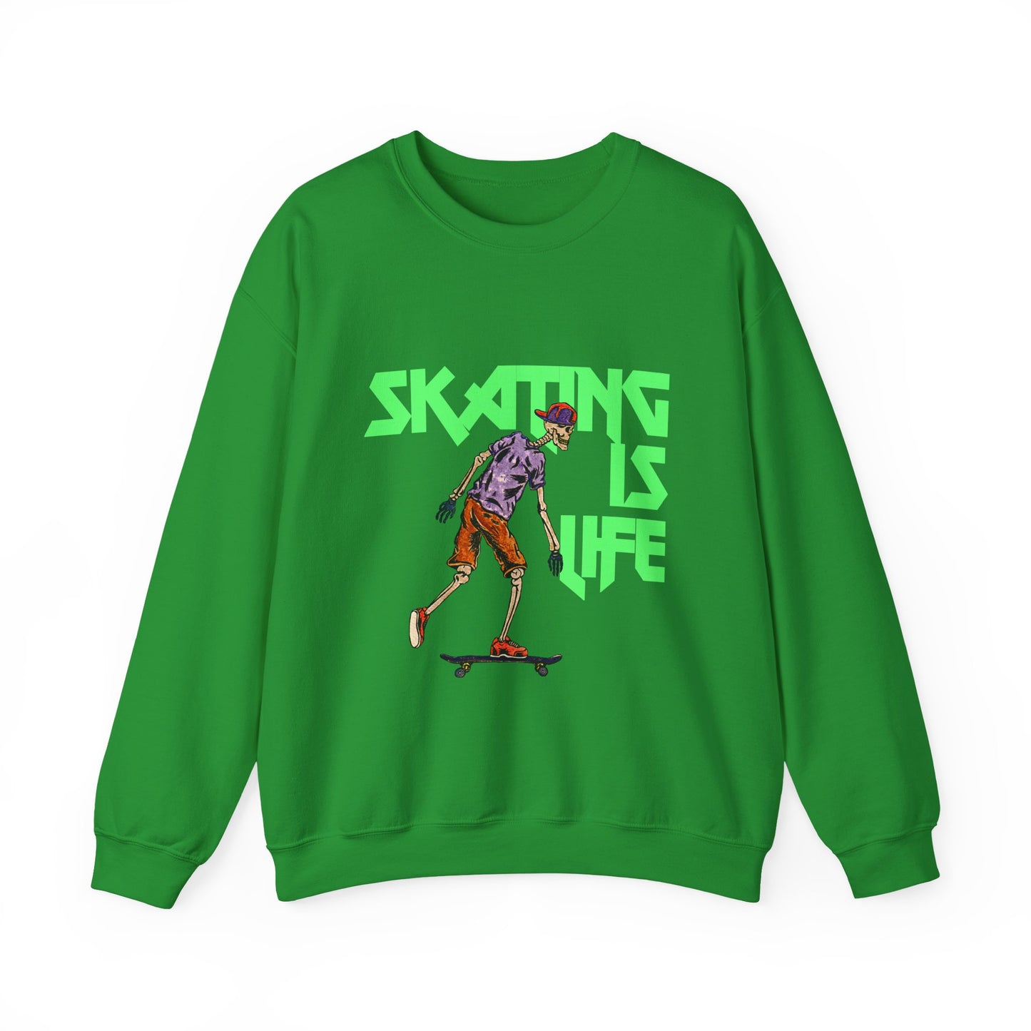 Skating is Life Unisex Heavy Blend™ Crewneck Sweatshirt
