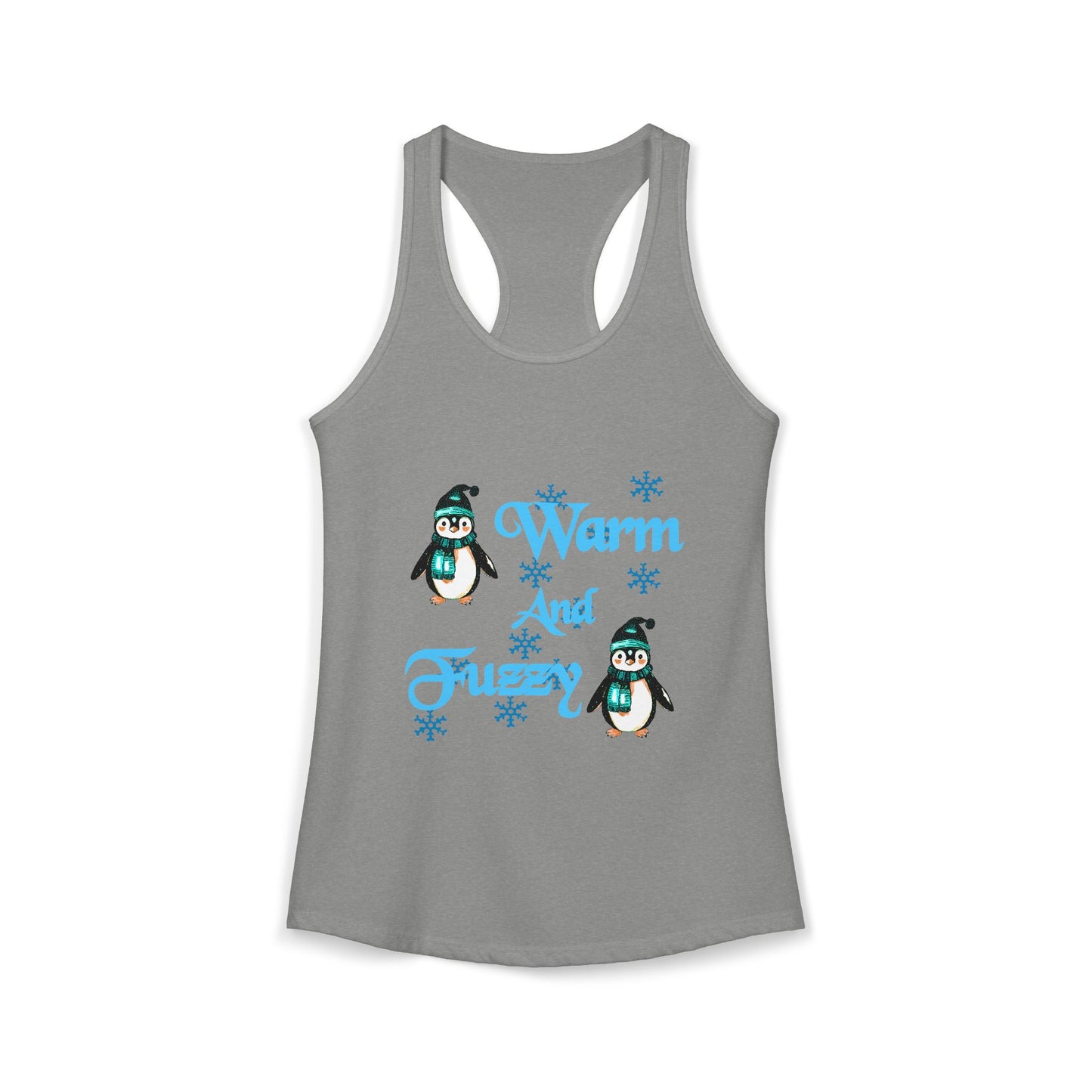 Warm and Fuzzy Women's Ideal Racerback Tank