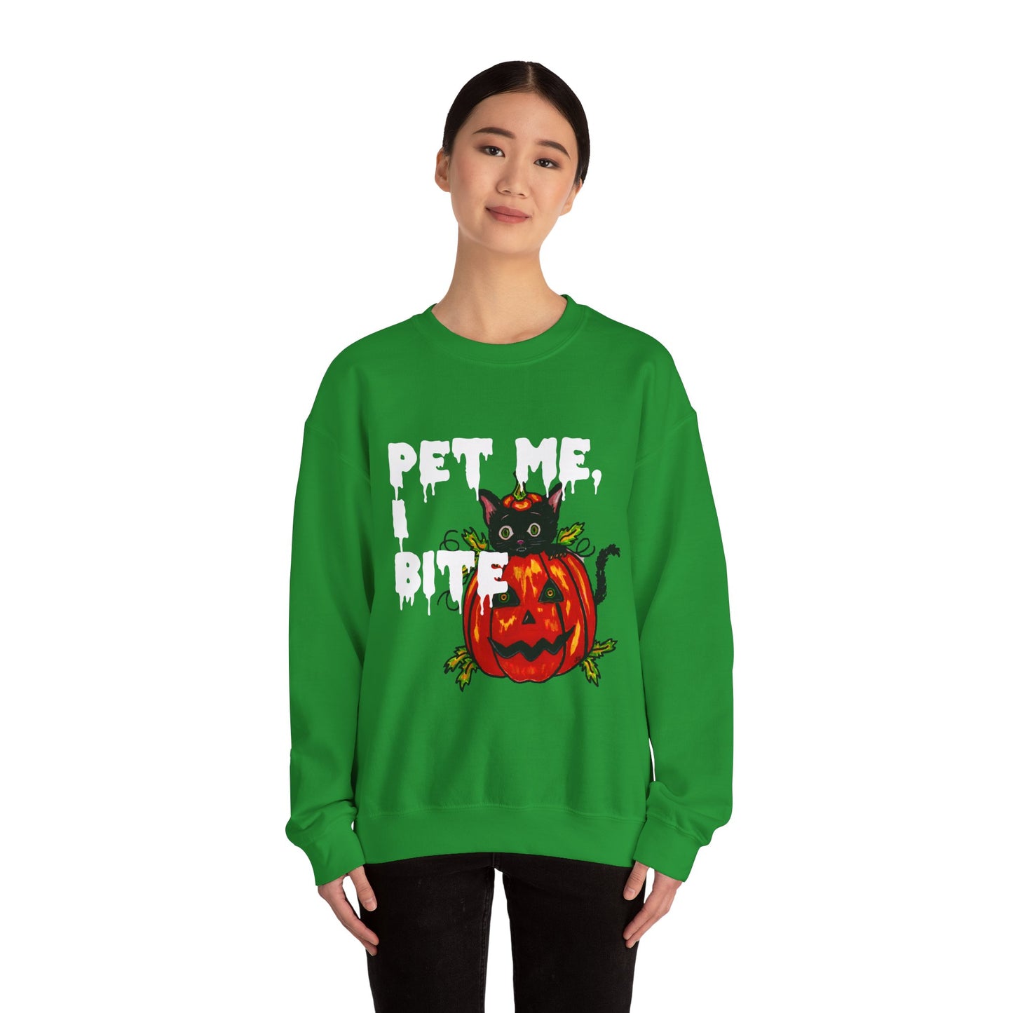 Pet Me Unisex Heavy Blend™ Crewneck Sweatshirt