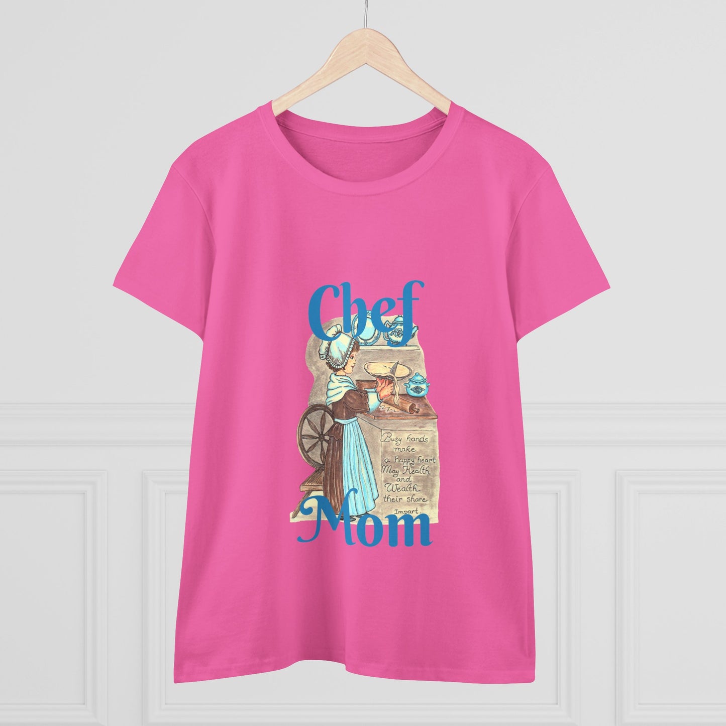 Chef Mom Women's Midweight Cotton Tee