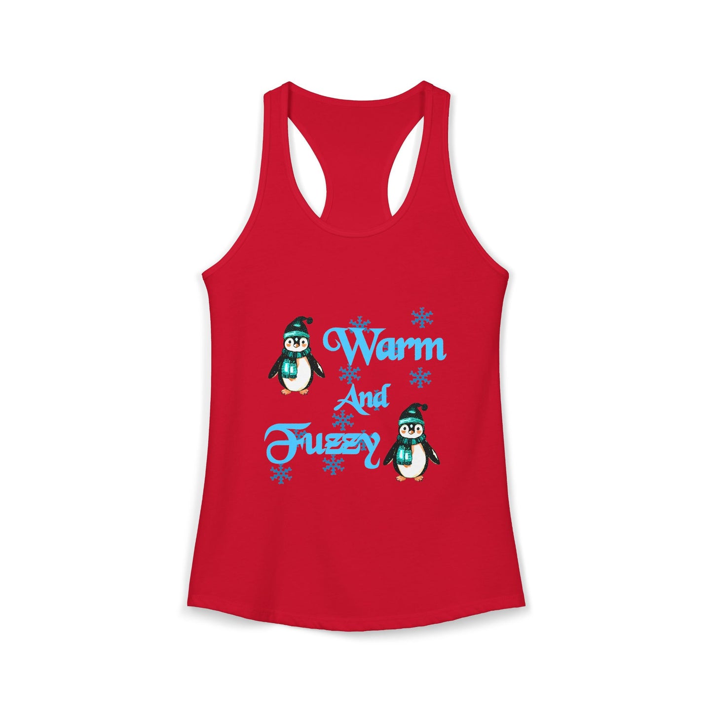 Warm and Fuzzy Women's Ideal Racerback Tank