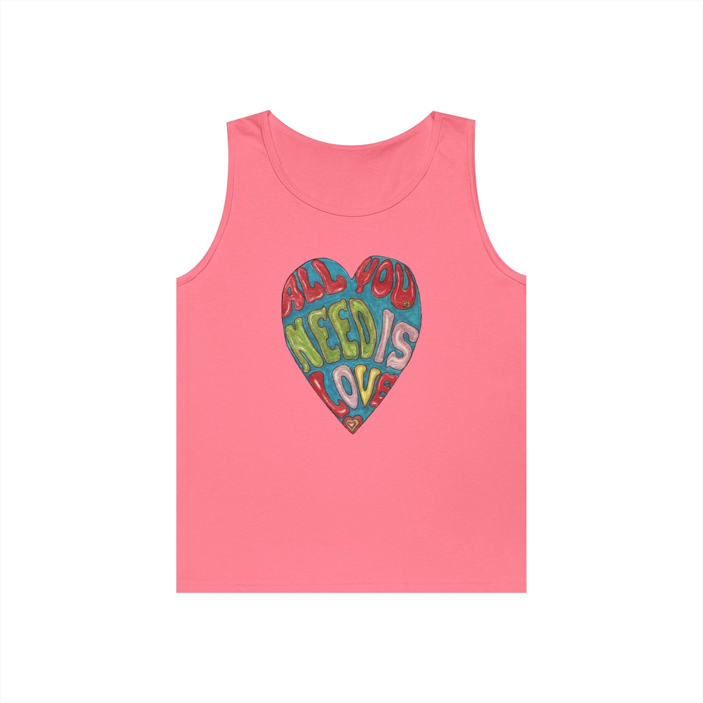 Love Unisex Heavy Cotton Tank Top