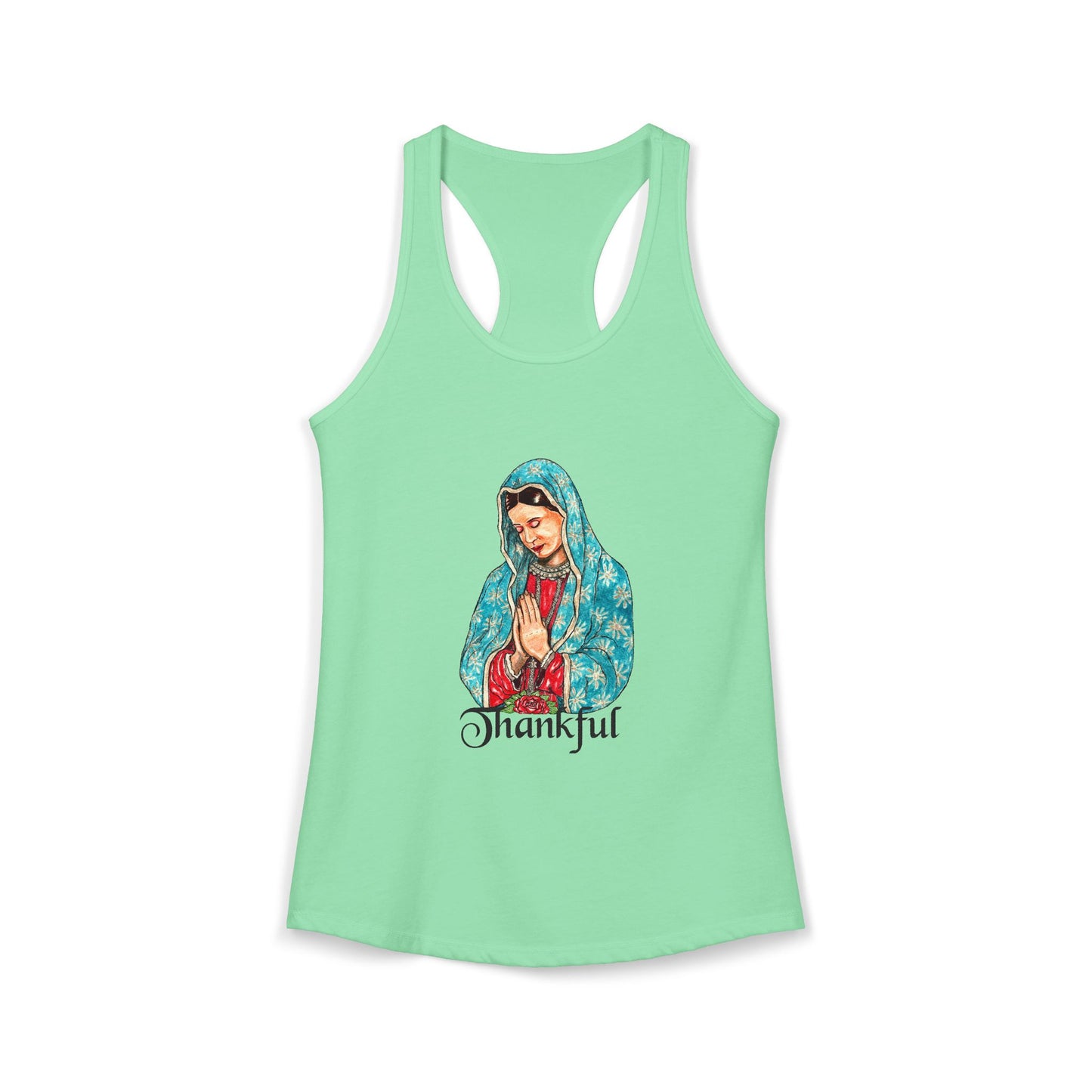 Thankful Women's Ideal Racerback Tank