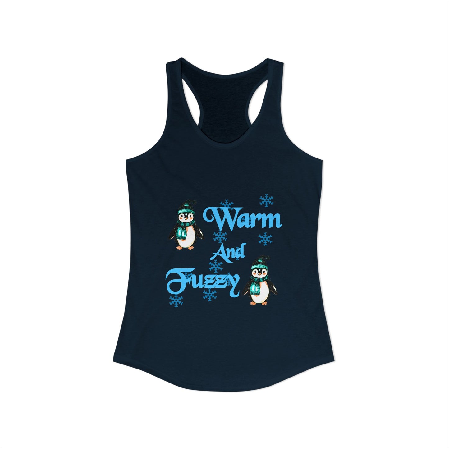 Warm and Fuzzy Women's Ideal Racerback Tank