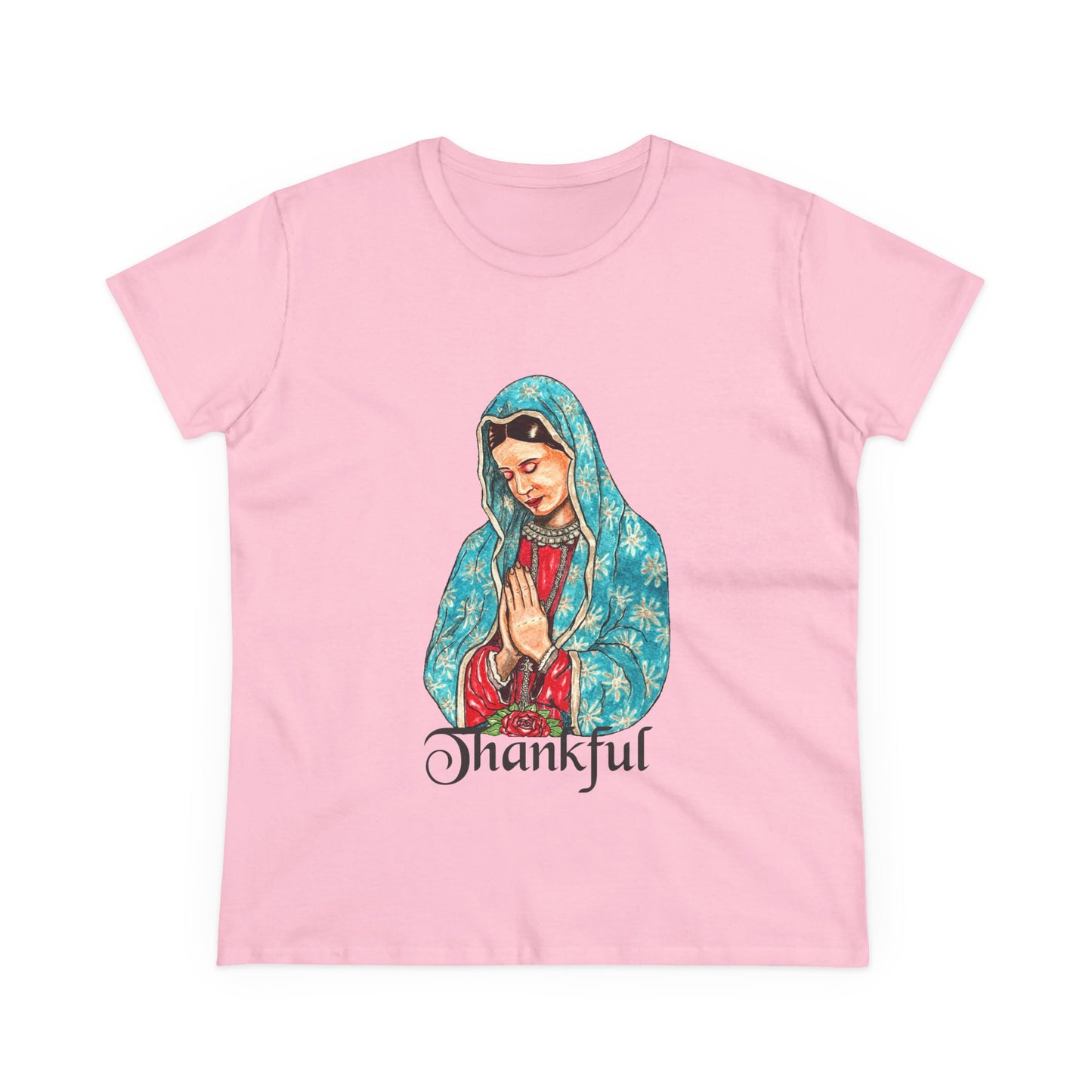 Thankful Women's Midweight Cotton Tee