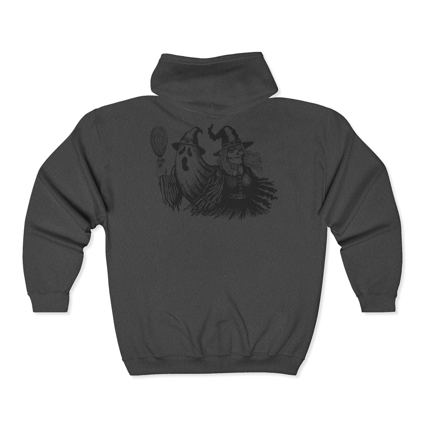 Ghost and Witch Unisex Heavy Blend™ Full Zip Hooded Sweatshirt