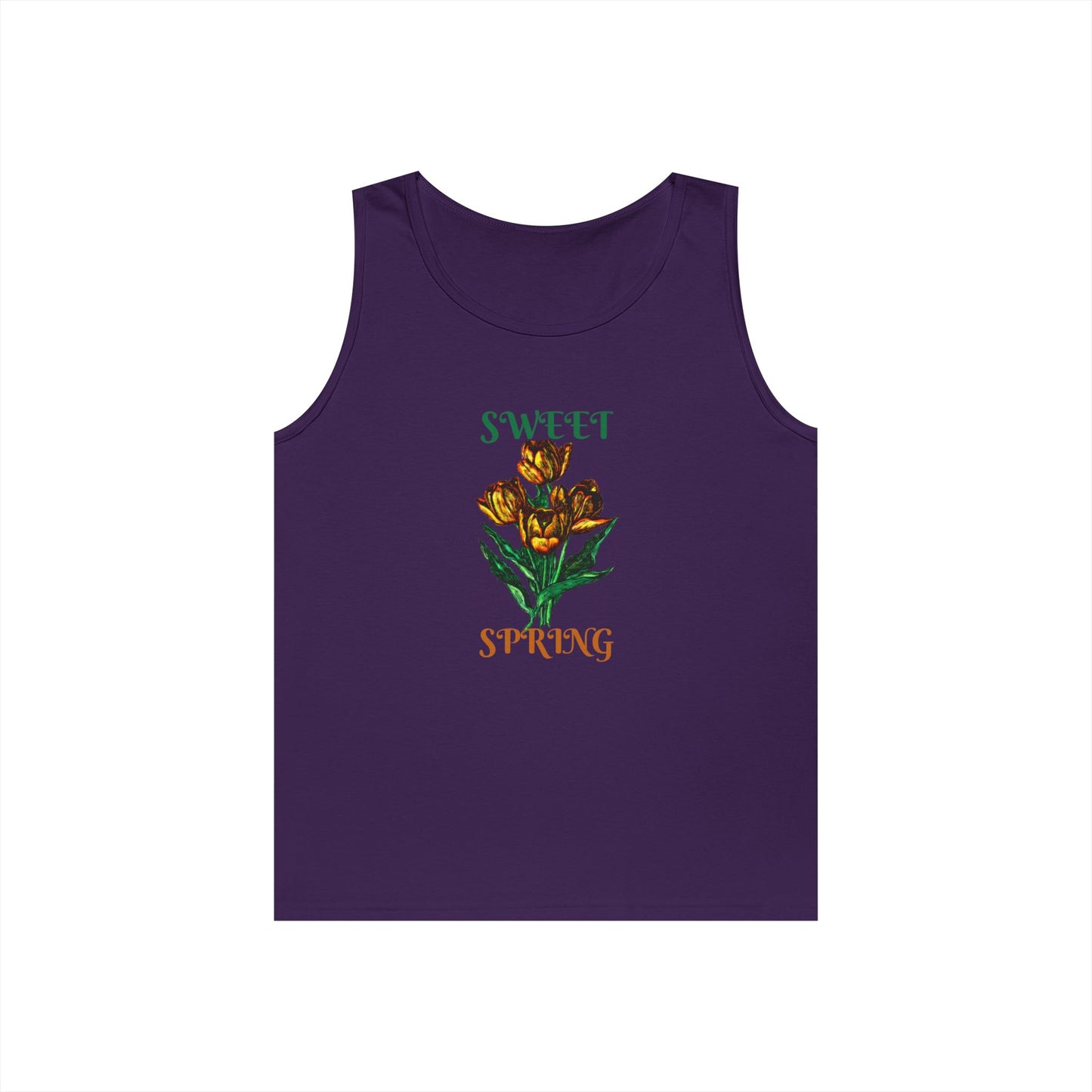 Sweet Spring Unisex Heavy Cotton Tank Top