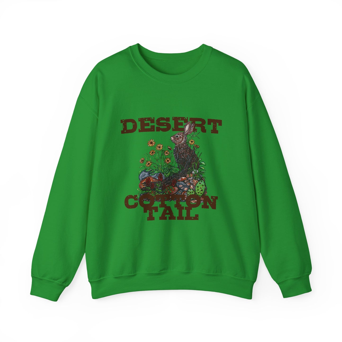 Desert Cotton Tail Unisex Heavy Blend™ Crewneck Sweatshirt