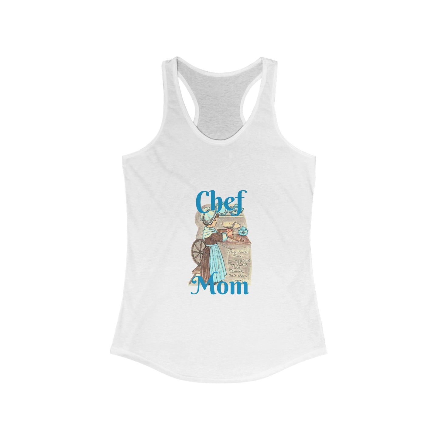Chef Mom Women's Ideal Racerback Tank