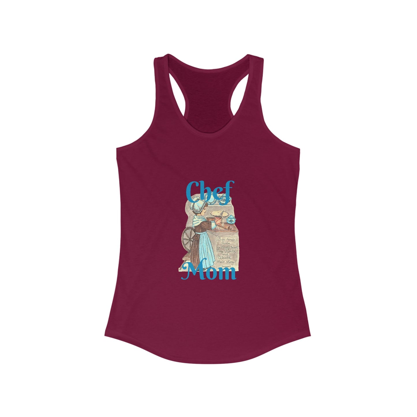 Chef Mom Women's Ideal Racerback Tank