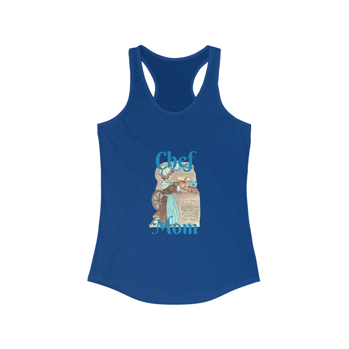 Chef Mom Women's Ideal Racerback Tank