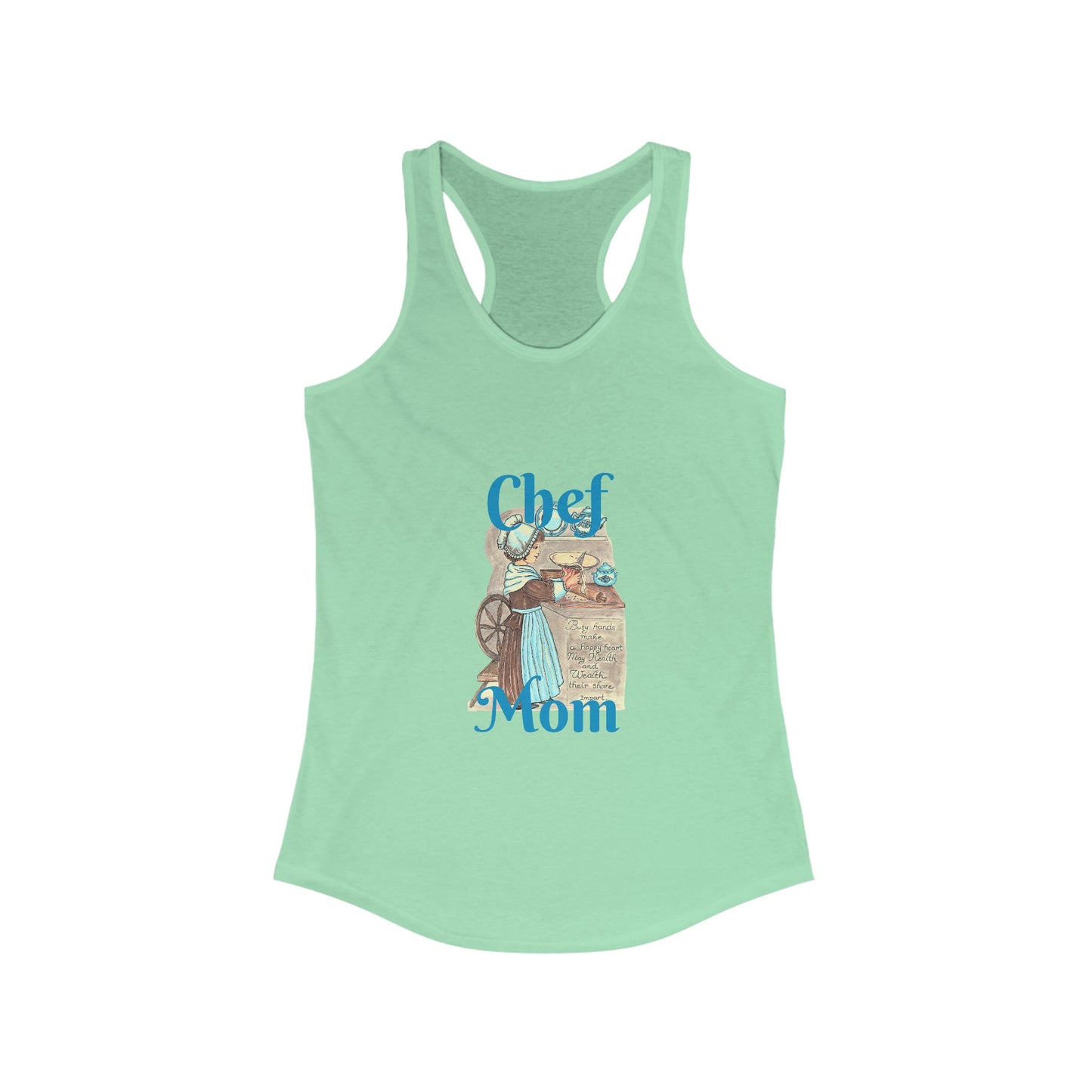 Chef Mom Women's Ideal Racerback Tank