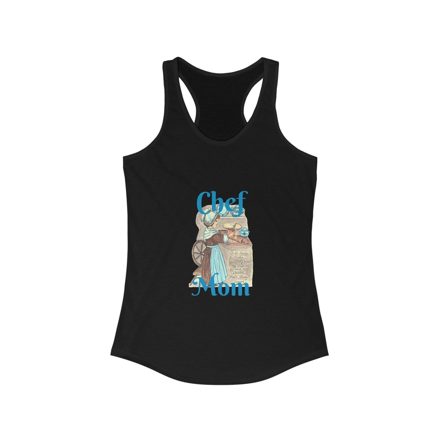 Chef Mom Women's Ideal Racerback Tank