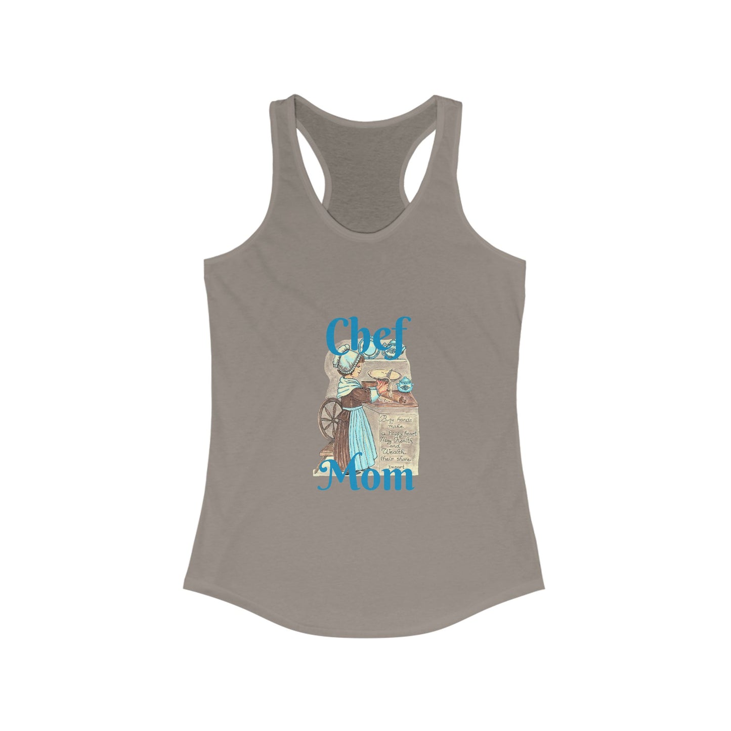 Chef Mom Women's Ideal Racerback Tank