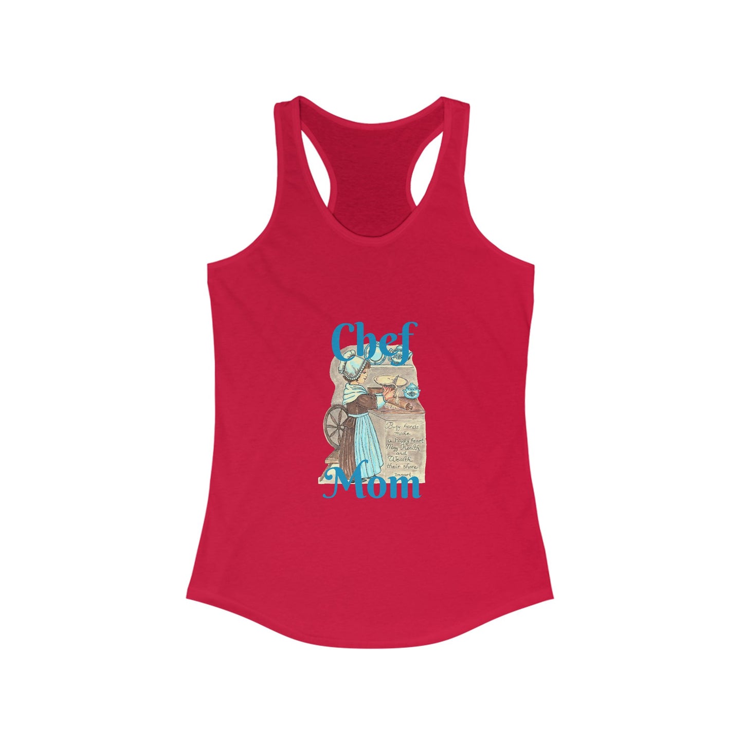 Chef Mom Women's Ideal Racerback Tank