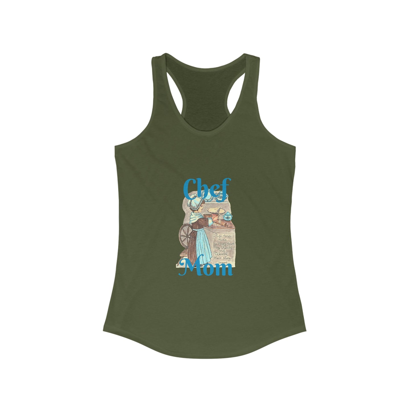 Chef Mom Women's Ideal Racerback Tank