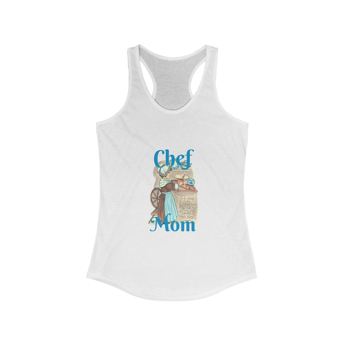 Chef Mom Women's Ideal Racerback Tank