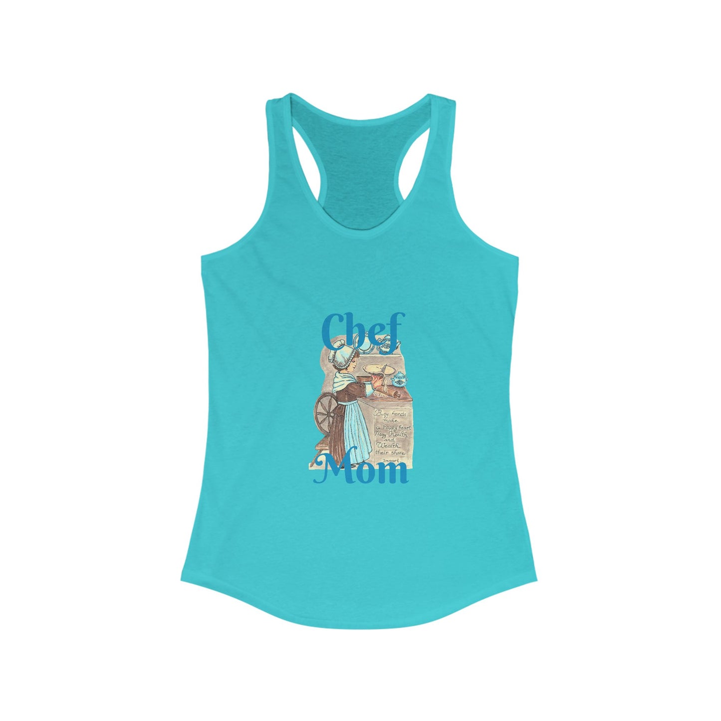 Chef Mom Women's Ideal Racerback Tank