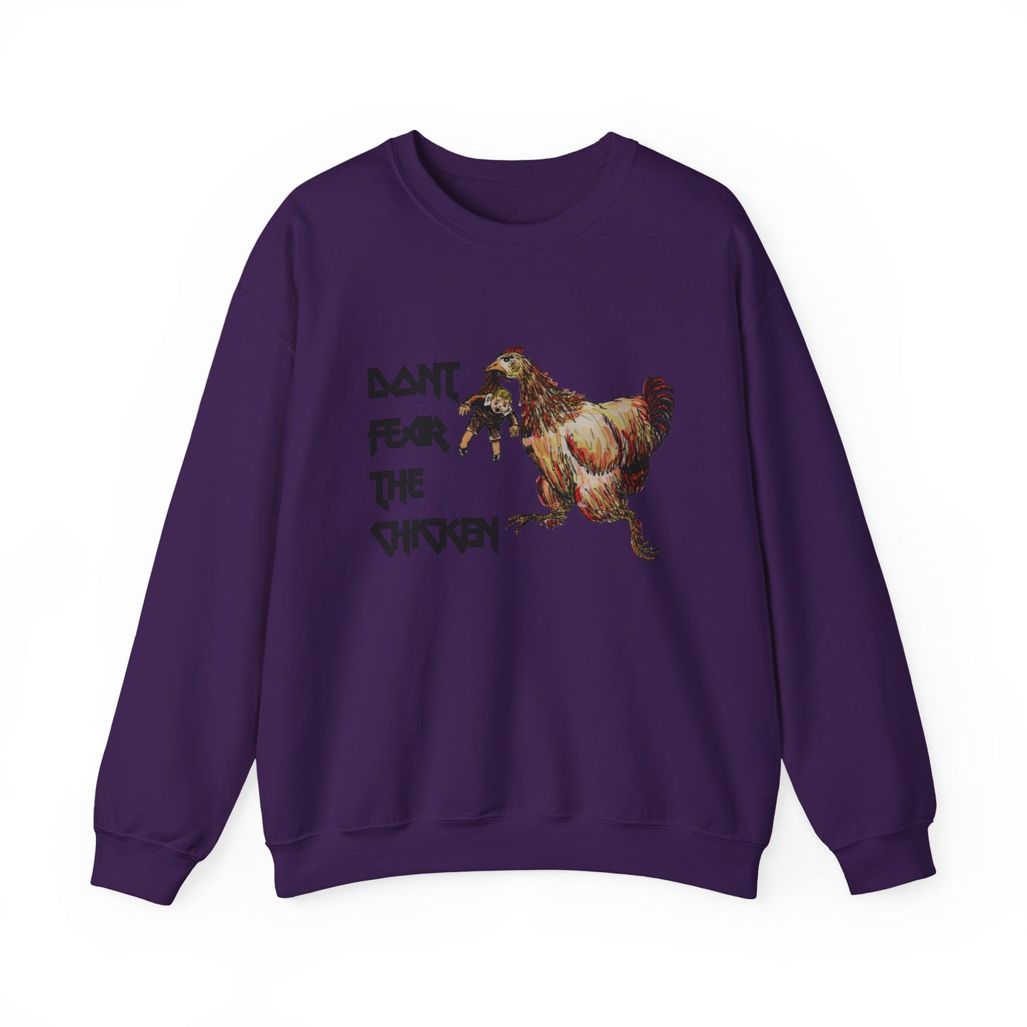 Don't Fear the Chicken Unisex Heavy Blend™ Crewneck Sweatshirt