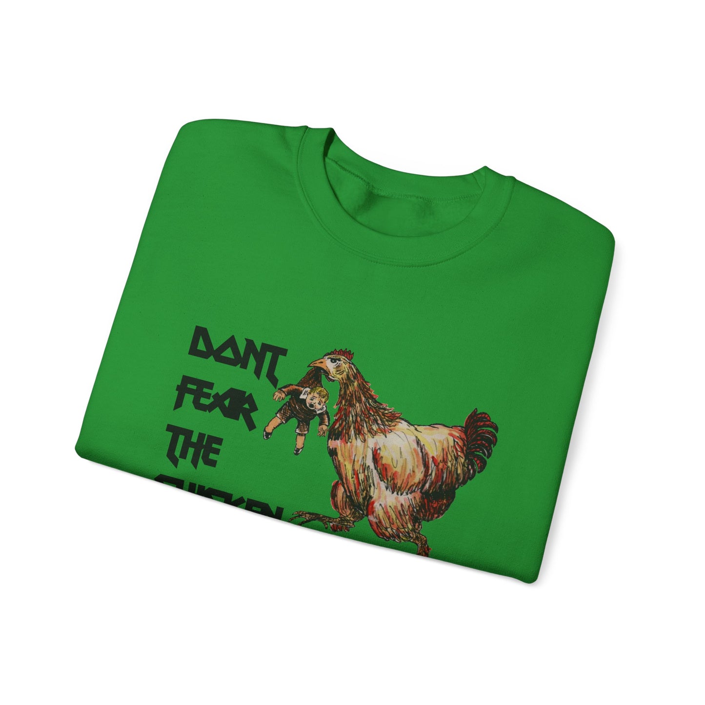 Don't Fear the Chicken Unisex Heavy Blend™ Crewneck Sweatshirt