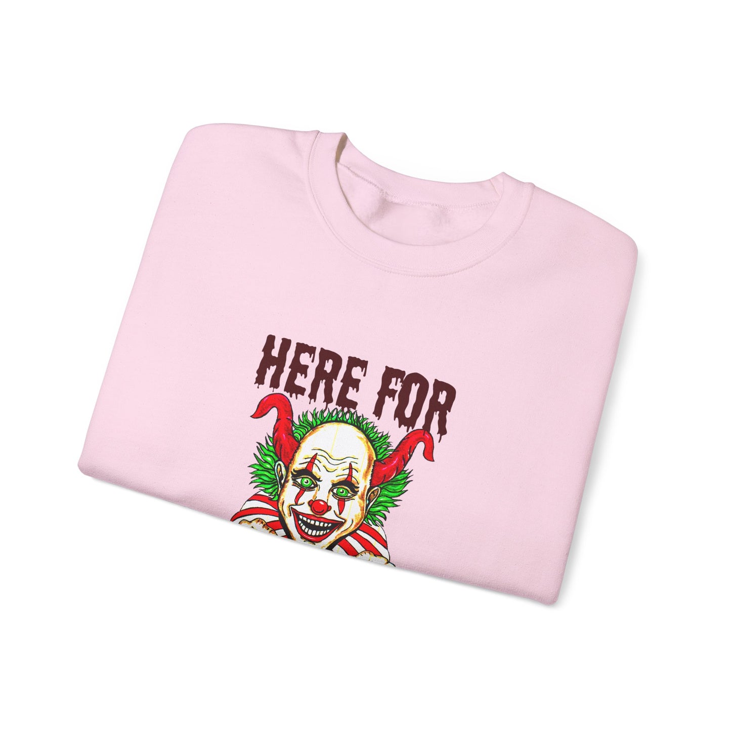 Here for Your Candy Unisex Heavy Blend™ Crewneck Sweatshirt