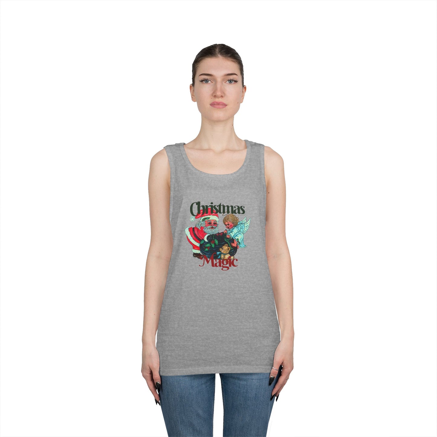 Christmas Magic Unisex Heavy Cotton Tank Top