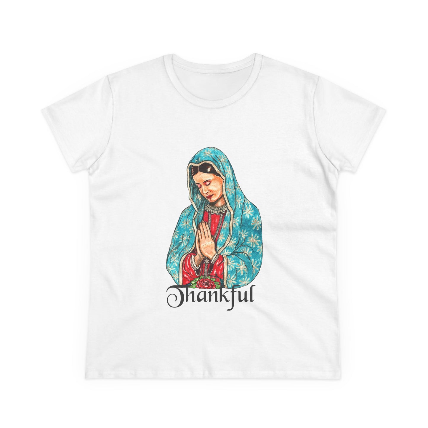 Thankful Women's Midweight Cotton Tee