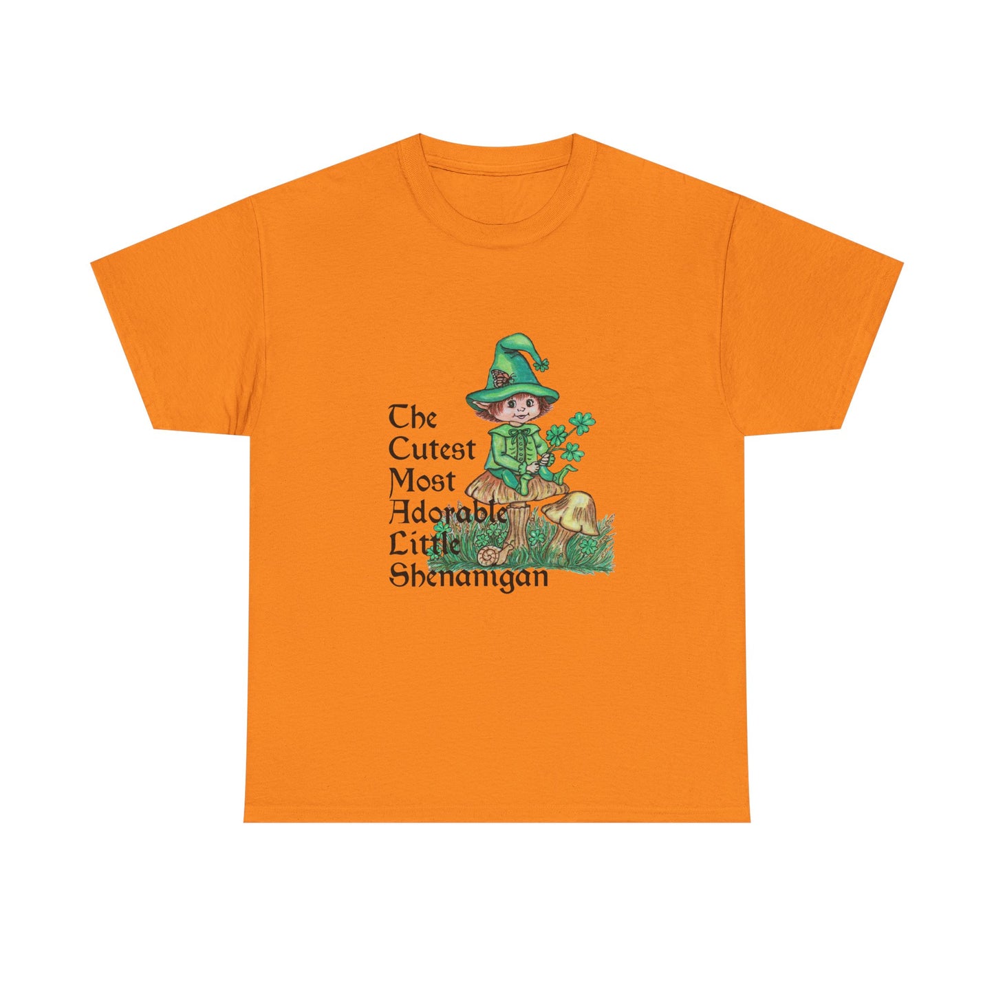 Cutest Leprechaun Unisex Heavy Cotton Tee