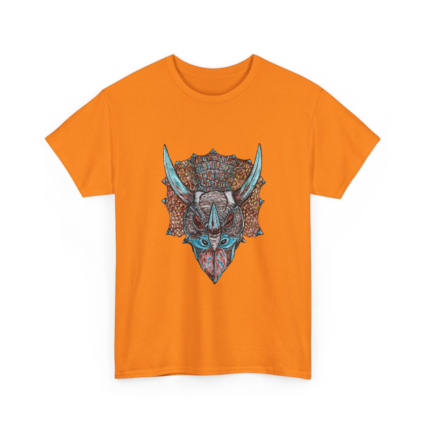 Triceratops Unisex Heavy Cotton Tee