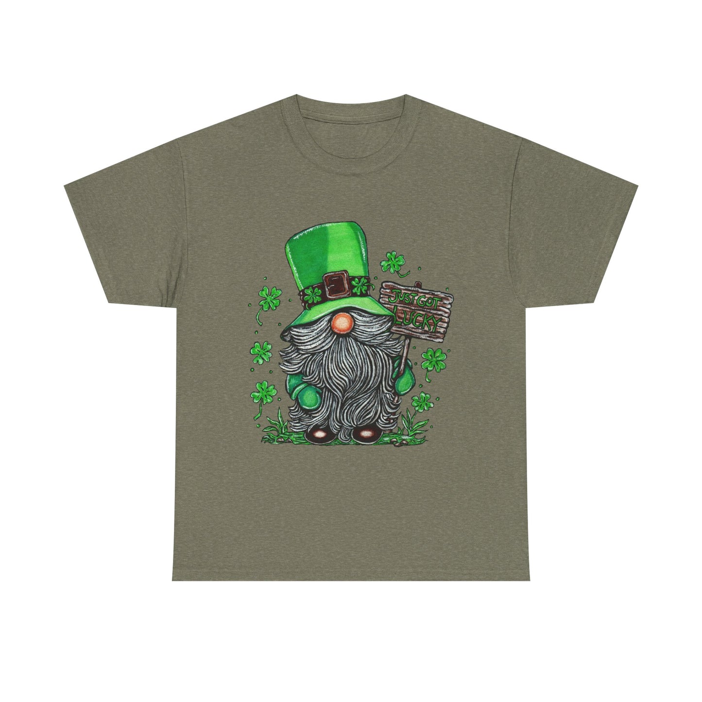 Gnomish Leprechaun Unisex Heavy Cotton Tee