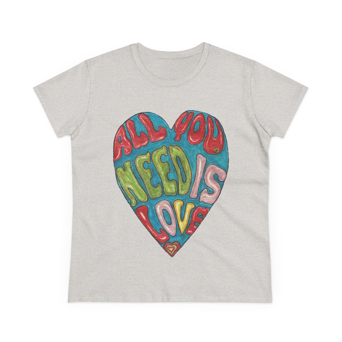 Love Women's Midweight Cotton Tee