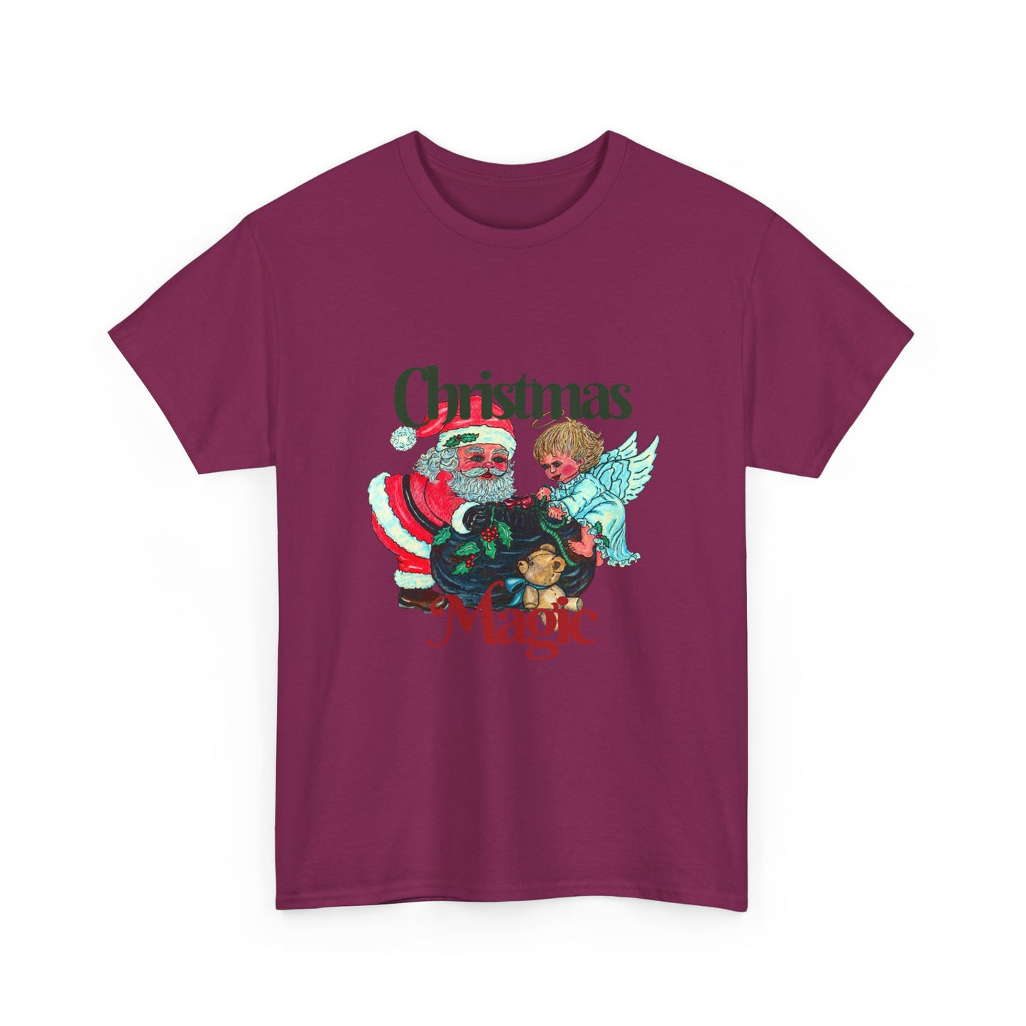Christmas Magic Unisex Heavy Cotton Tee