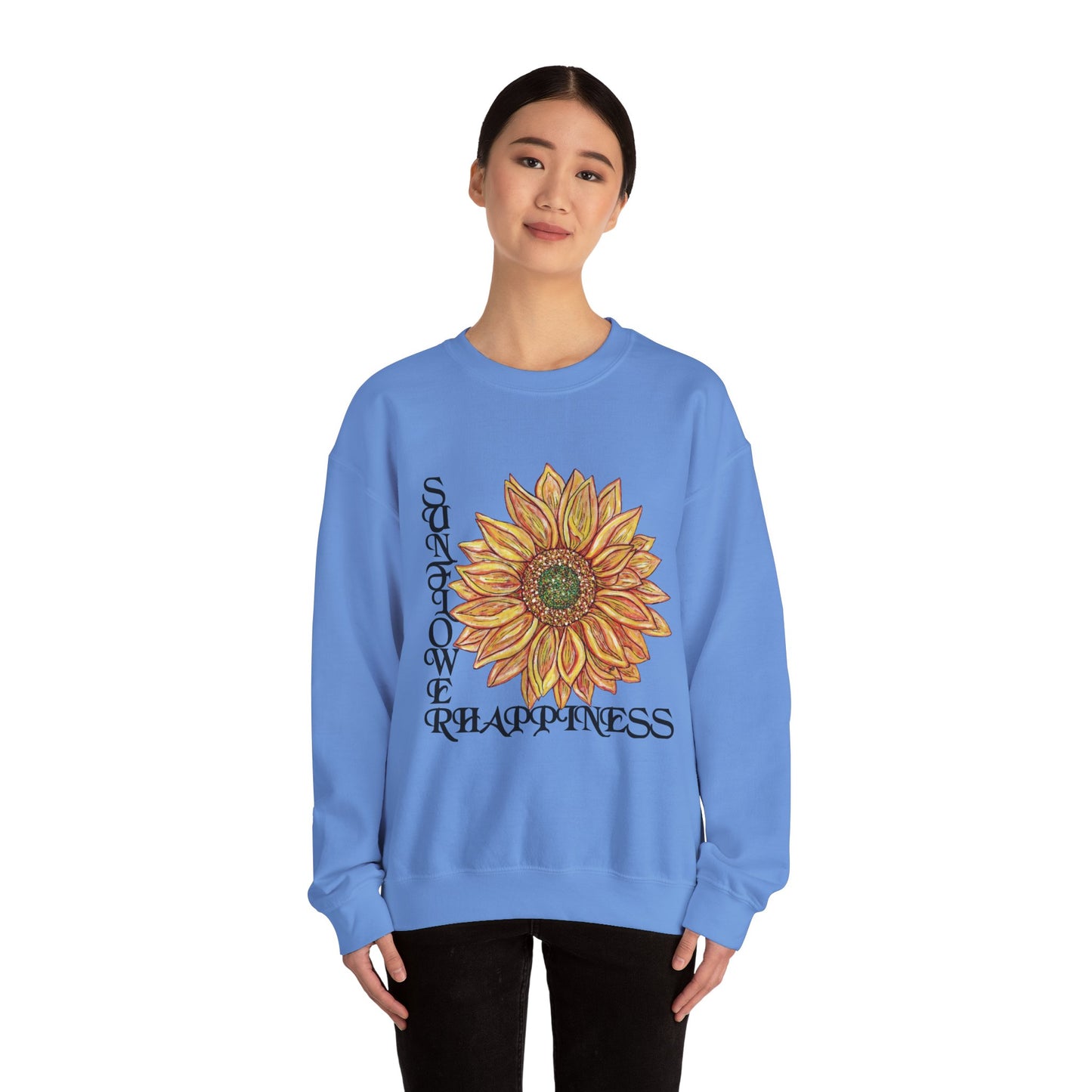 Sunshine and Happiness Unisex Heavy Blend™ Crewneck Sweatshirt