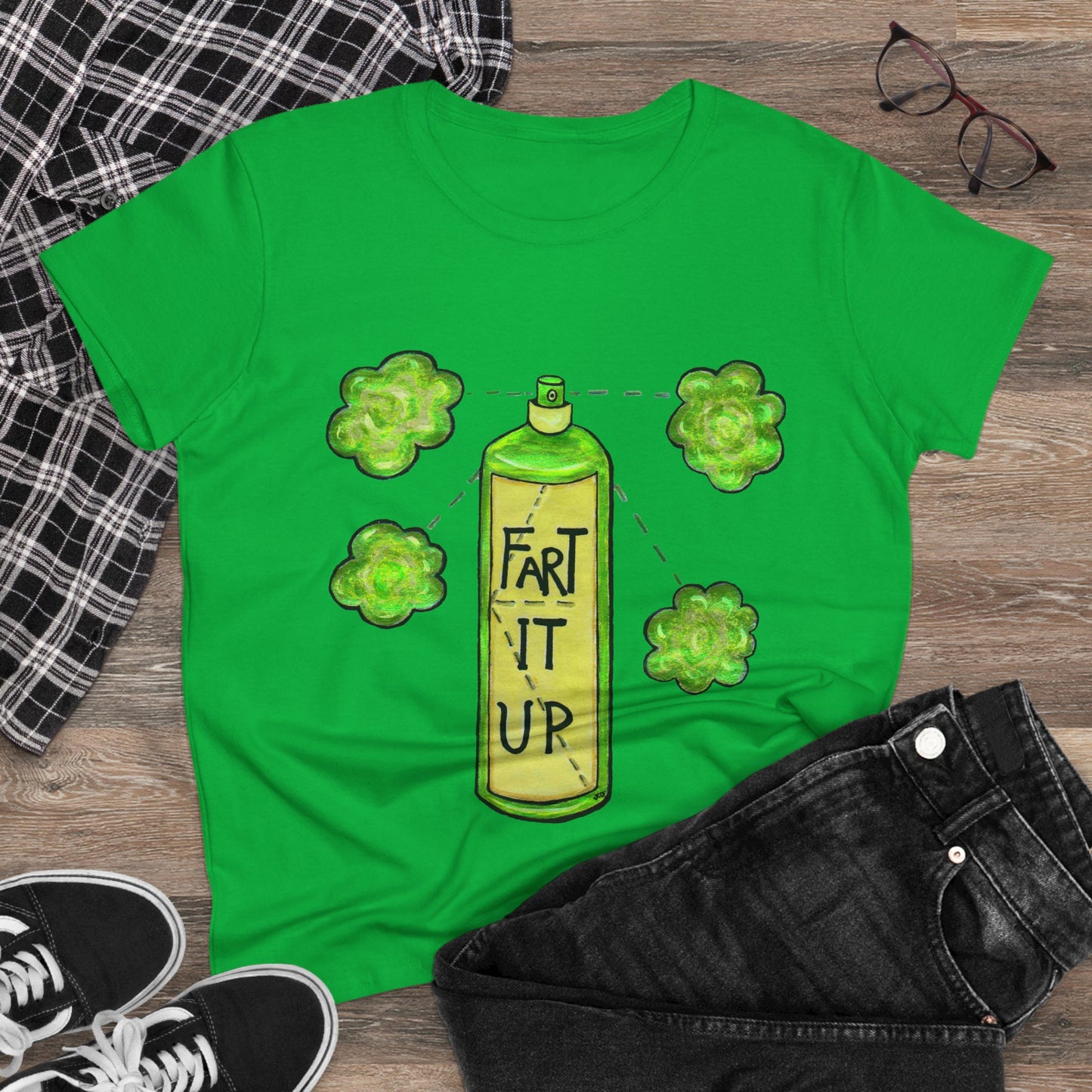 Fart it Up Women's Midweight Cotton Tee