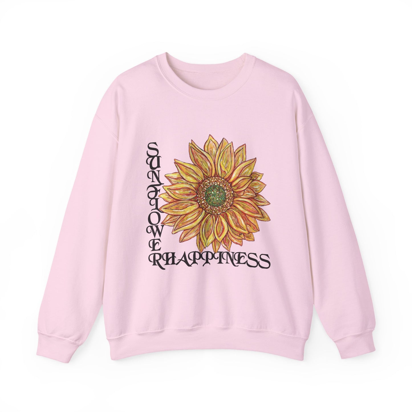Sunshine and Happiness Unisex Heavy Blend™ Crewneck Sweatshirt