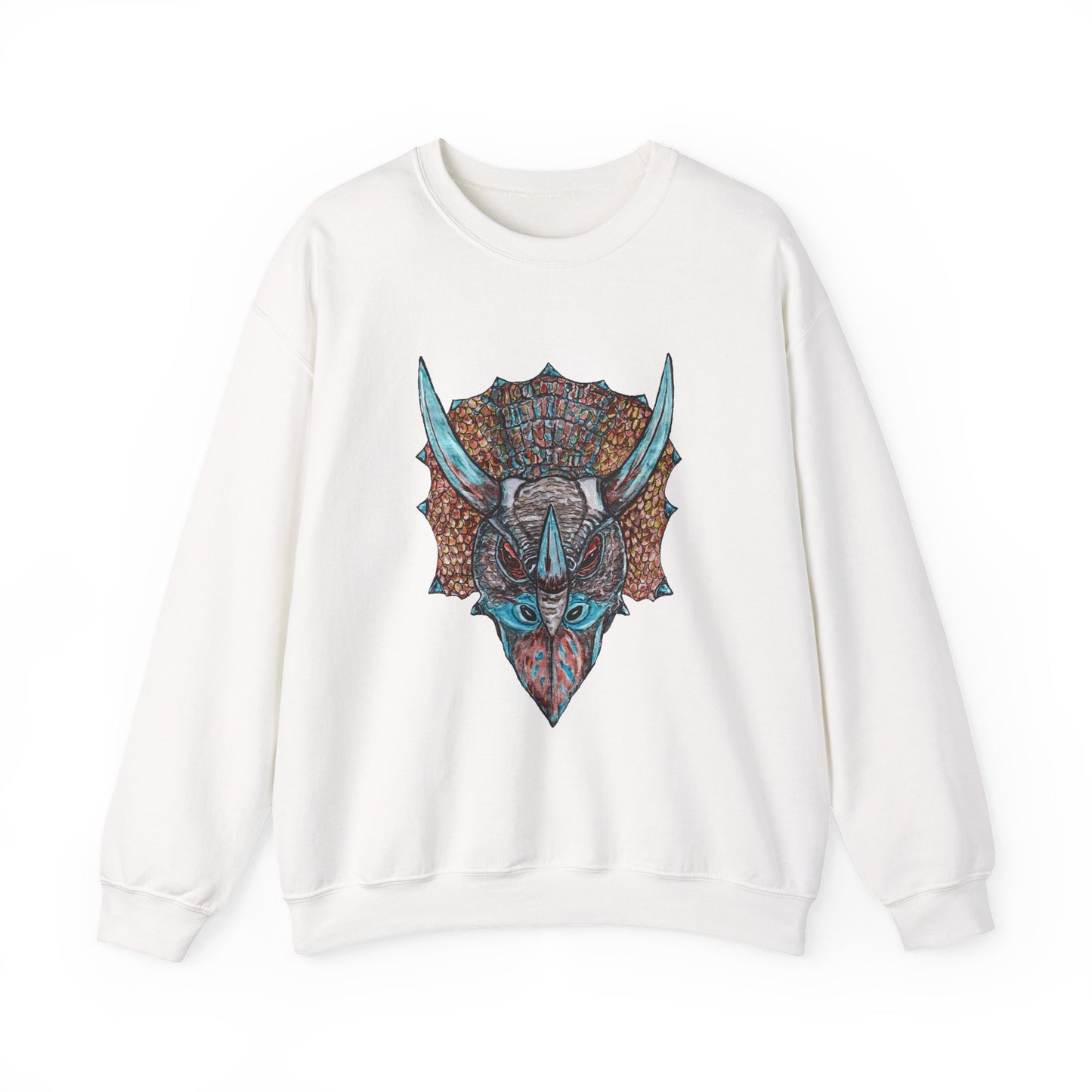 Triceratops Unisex Heavy Blend™ Crewneck Sweatshirt