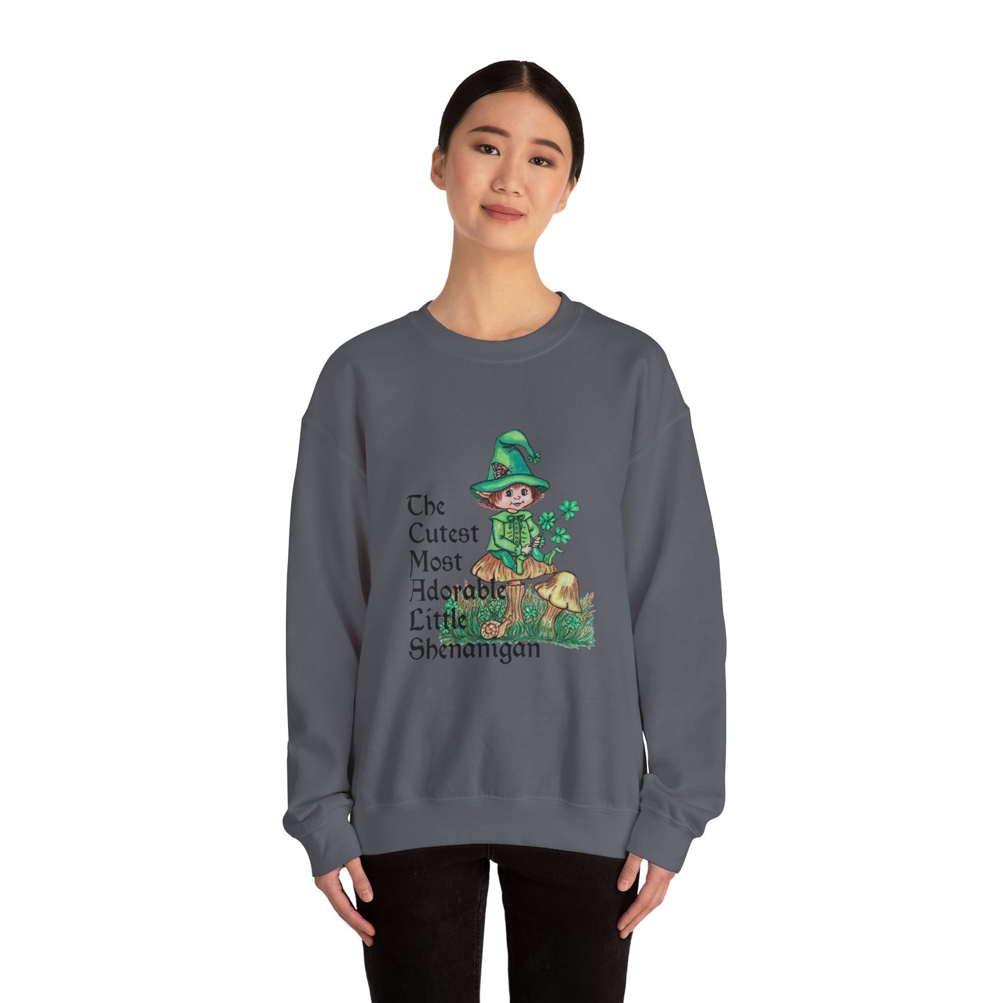 Cutest Leprechaun Unisex Heavy Blend™ Crewneck Sweatshirt