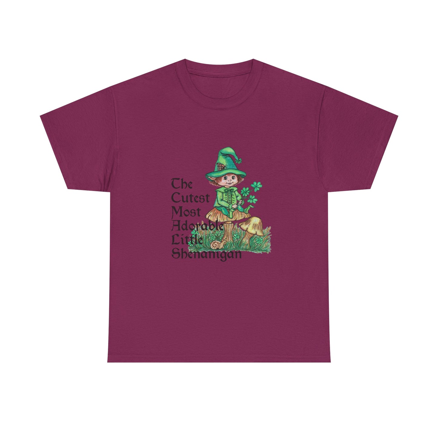 Cutest Leprechaun Unisex Heavy Cotton Tee