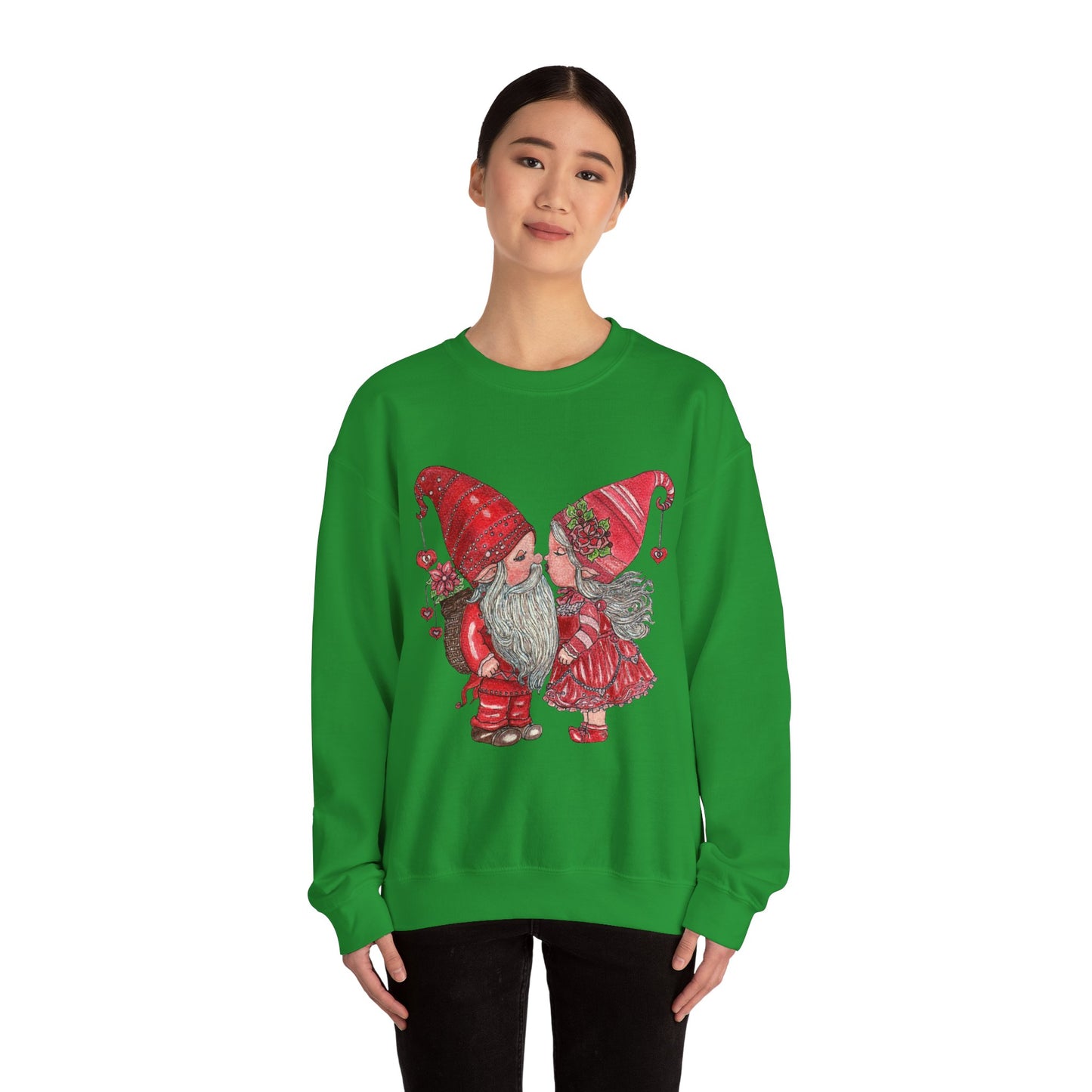 Gnome Lovers Unisex Heavy Blend™ Crewneck Sweatshirt