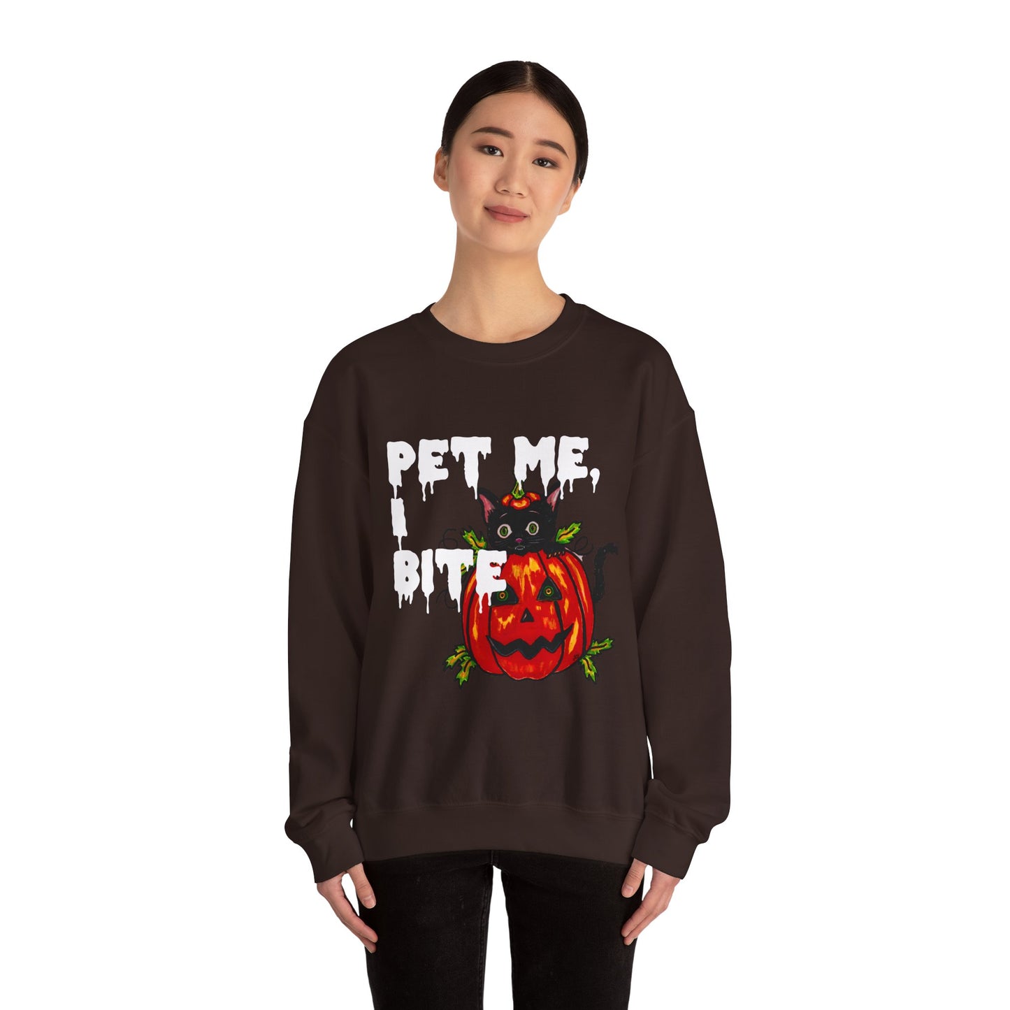 Pet Me Unisex Heavy Blend™ Crewneck Sweatshirt