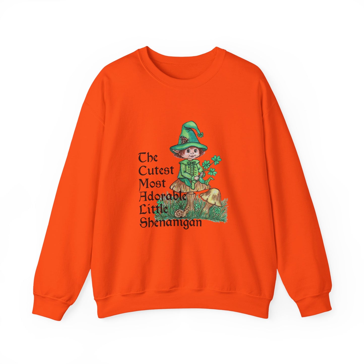 Cutest Leprechaun Unisex Heavy Blend™ Crewneck Sweatshirt