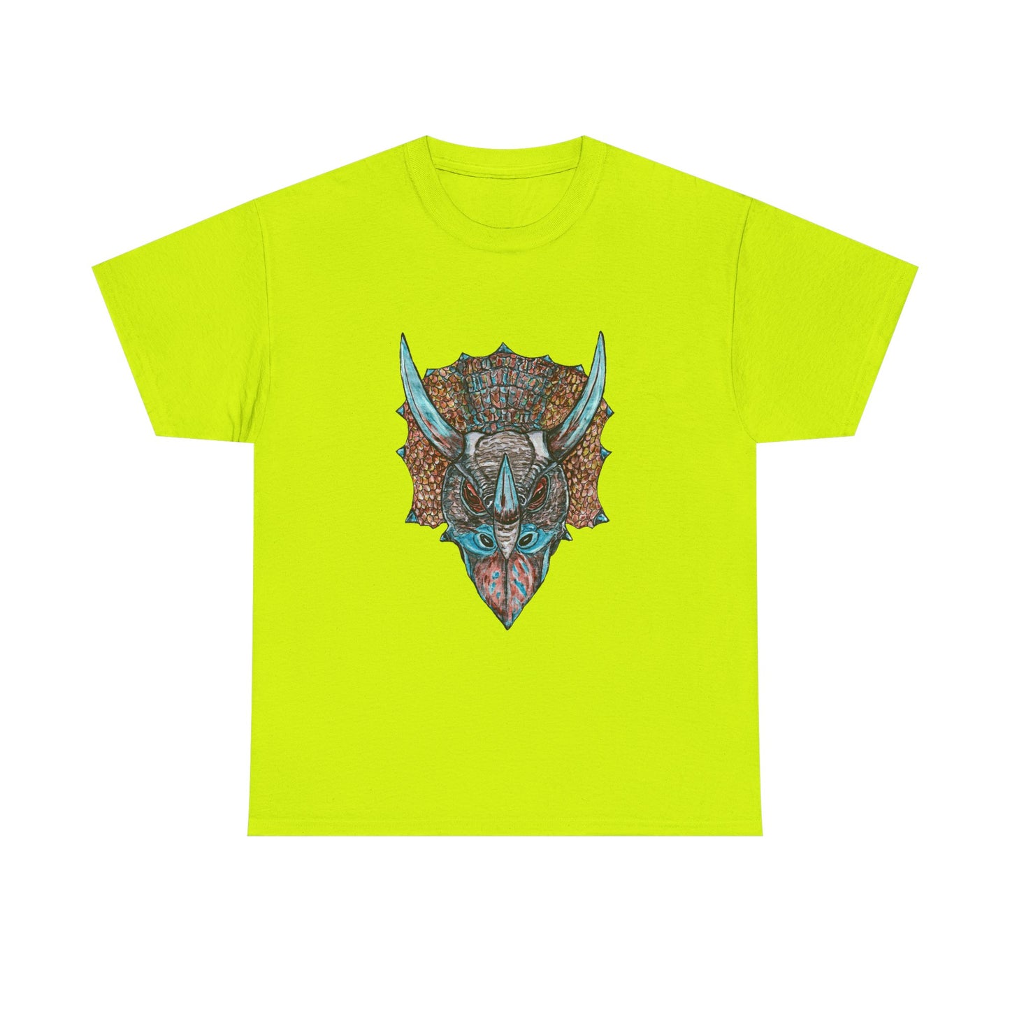 Triceratops Unisex Heavy Cotton Tee