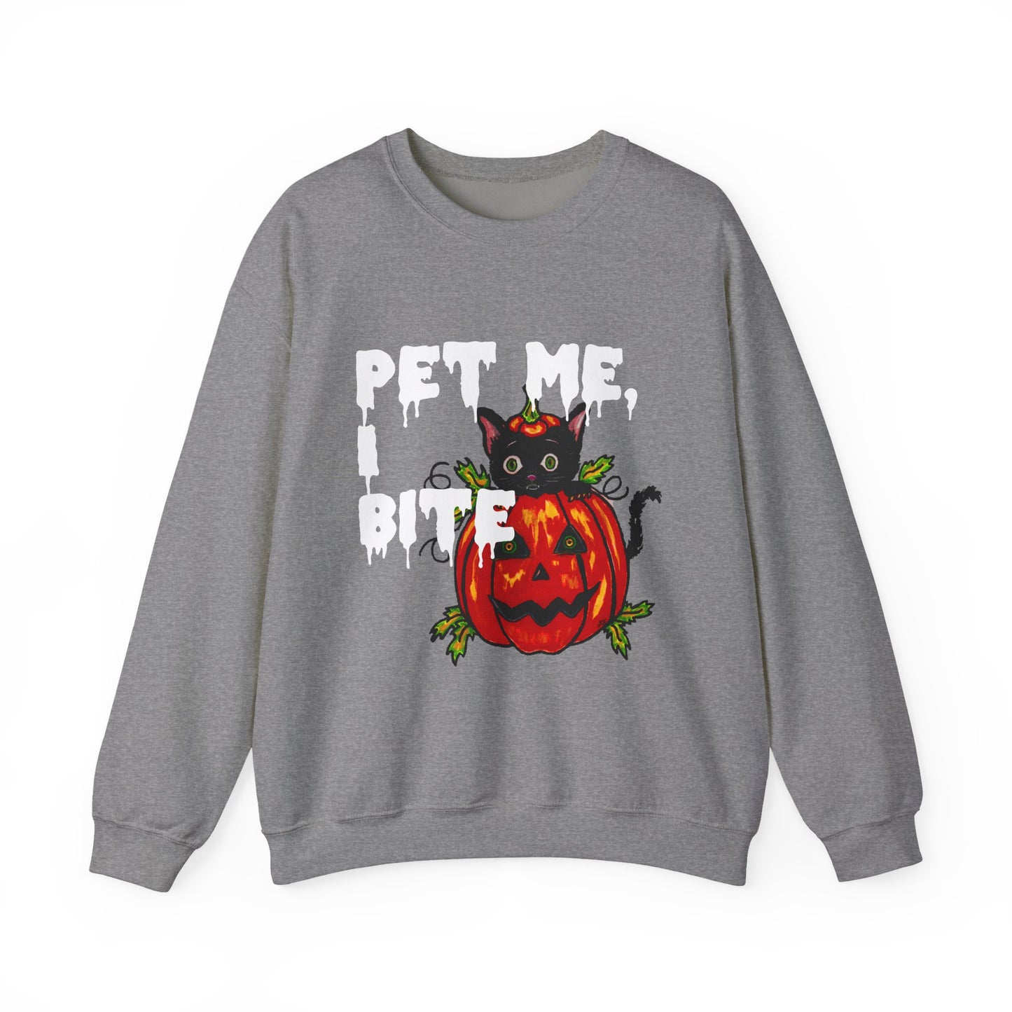 Pet Me Unisex Heavy Blend™ Crewneck Sweatshirt