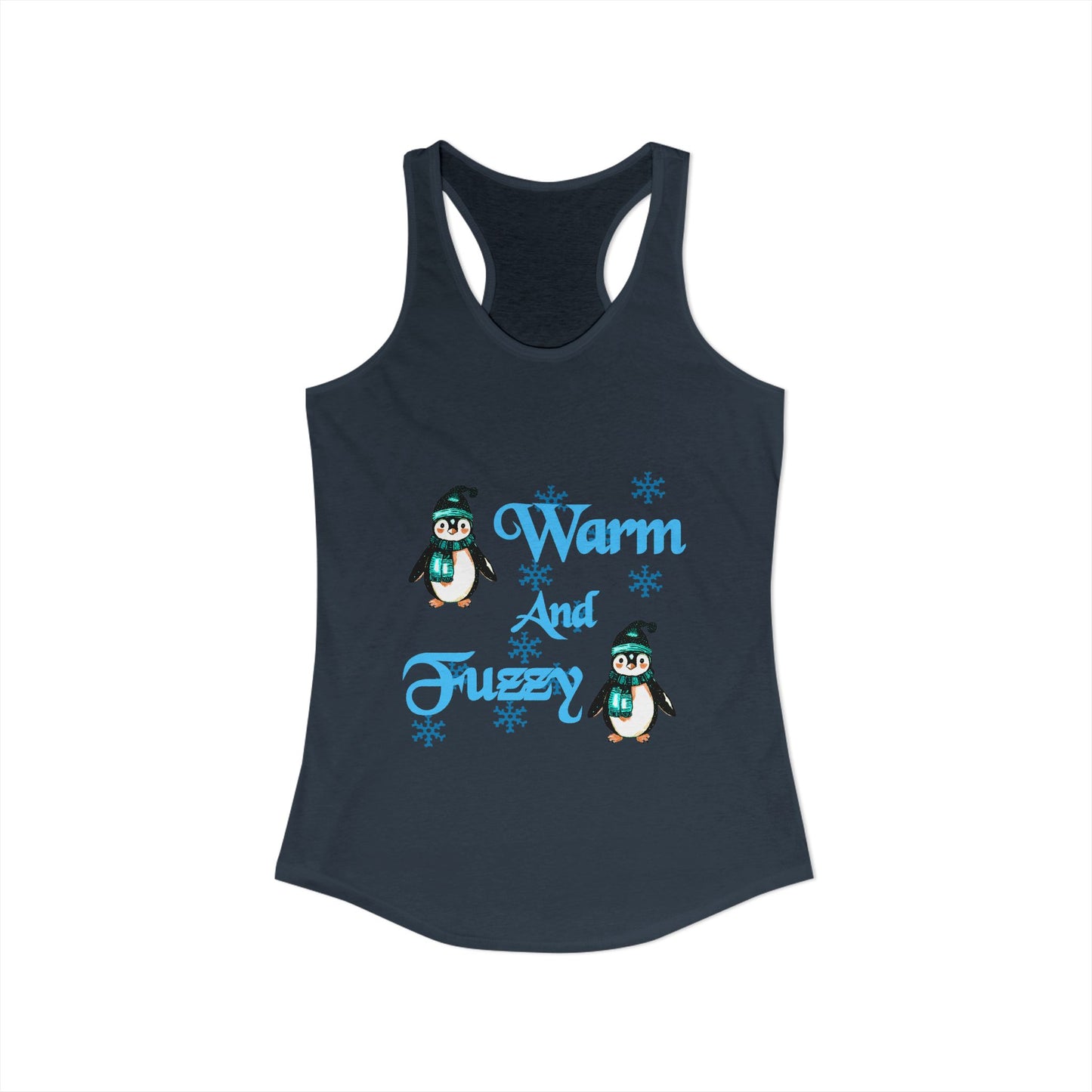 Warm and Fuzzy Women's Ideal Racerback Tank