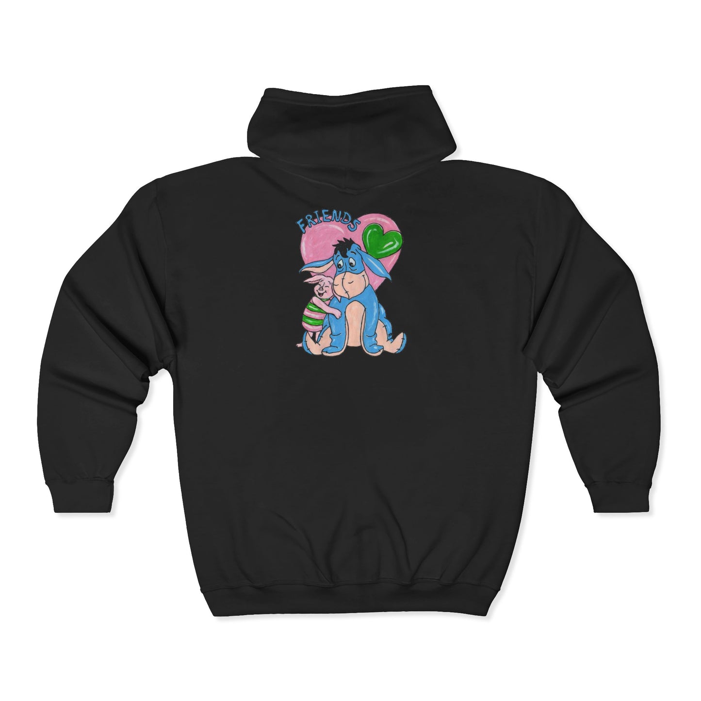 Best Friends Unisex Heavy Blend™ Full Zip Hooded Sweatshirt