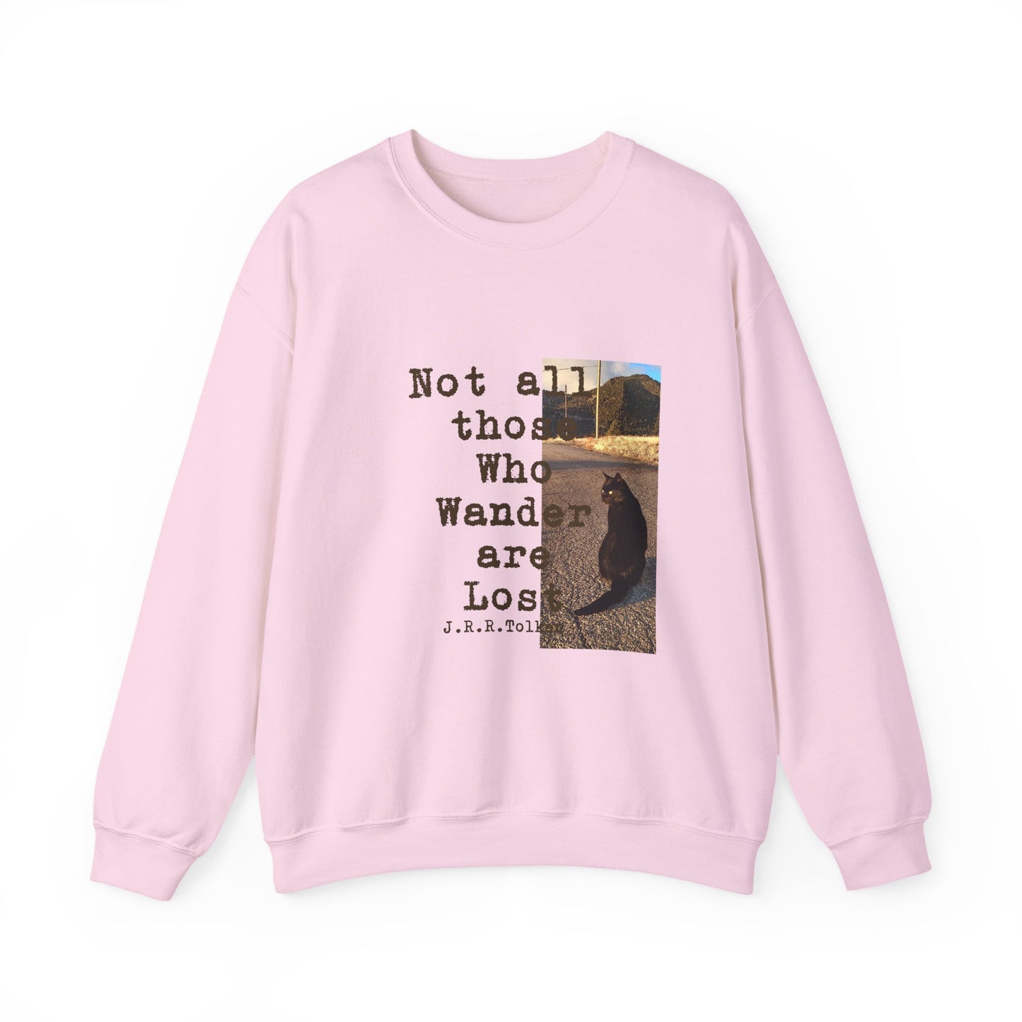 Wandering Kitty Unisex Heavy Blend™ Crewneck Sweatshirt