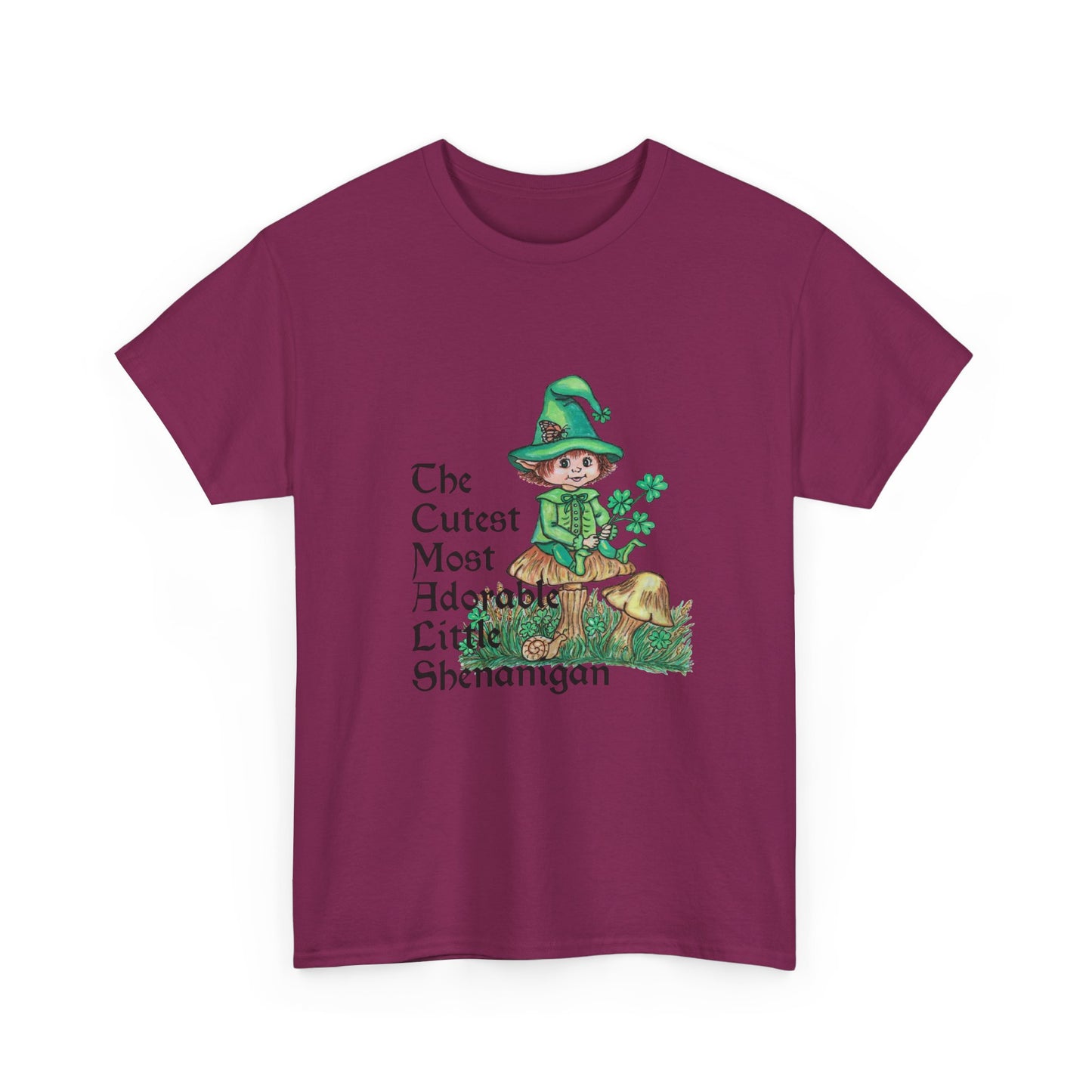 Cutest Leprechaun Unisex Heavy Cotton Tee