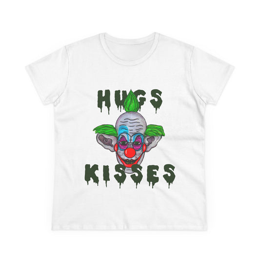 Hugs, Kisses Women's Midweight Cotton Tee